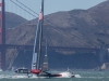 Oracle AC72 foiling at full speed.
