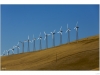 Wind turbines installed on the Alatamont pass near the San Francsico Bay.