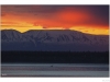 Alaska sunset over  Point MacKenzie