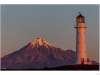 Cape Egmont Lighthouse with Mount Taranaki