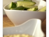 Hummus and cucumber