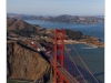 North Tower of the Golden Gate Bridge and saulsalito