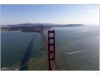 Aerial view of the Golden Gate Bridge