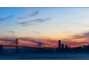 San Francisco and the bay bridge