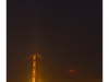 Lunar Eclipse December 10th 2011 over the Golden Gate Bridge