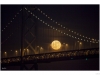 Moonrise over the Bay Bridge