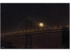 Moonrise over the Bay Bridge