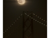 Moonrise over the Bay Bridge