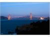 The San Francisco Golden Gate at night