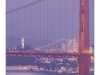 Coit Tower and the Golden Gate