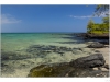 Clear water and blue sky