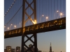 Bay Bridge and the Transamerica tower