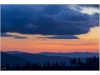 Cloudy sunset in Yosemite
