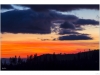 Cloudy sunset in Yosemite