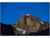 Half-dome at night